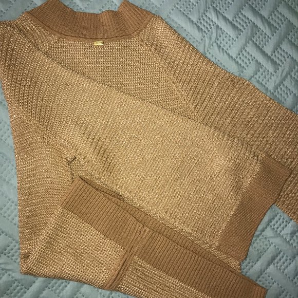 St. John Knit jacket cardigan Golden thread - Picture 4 of 16